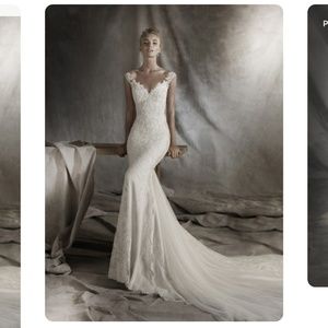 2016 Pronovias Tamar Wedding Dress *SAMPLE* Size 8